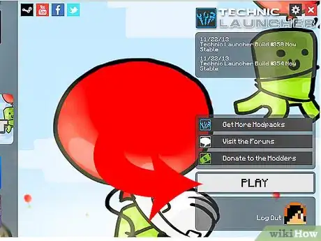 Image titled Use the Technic Launcher (and Custom Modpacks) Step 3