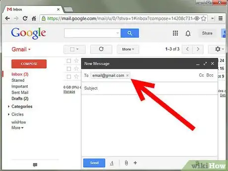 Image titled Email a Document to Yourself Using Gmail Step 5