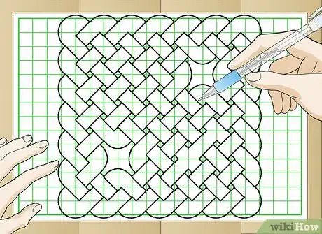 Image titled Draw a Celtic Knot on Squared Paper Step 33