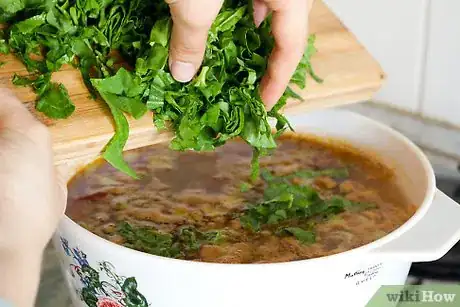 Image titled Add Spinach to Soup Step 4