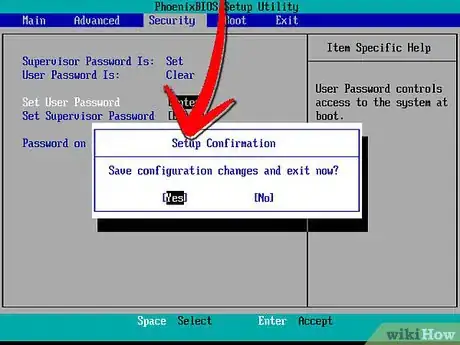 Image titled Set a BIOS Password on Your Laptop Step 5