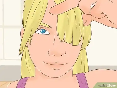 Image titled Cut Long Bangs with a Middle Part Step 12