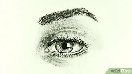 Image titled Draw a Realistic Female Eye Step 15