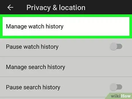 Image titled See Your YouTube Music History on Android Step 8