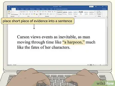 Image titled Introduce Evidence in an Essay Step 6