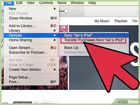 Image titled Transfer Music from Your iPod to a New Computer Step 6