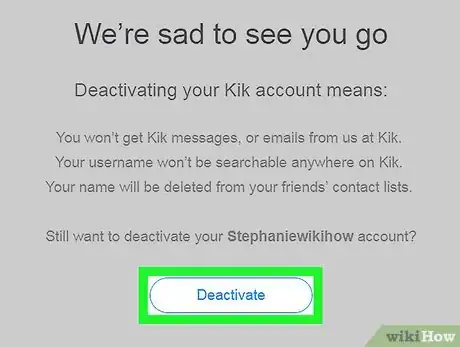 Image titled Deactivate a Kik Account Step 11