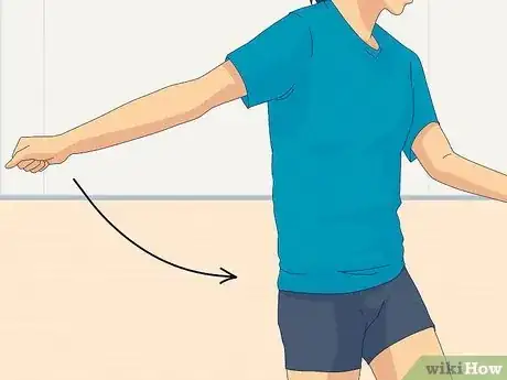 Image titled Do an Underhand Serve Step 11