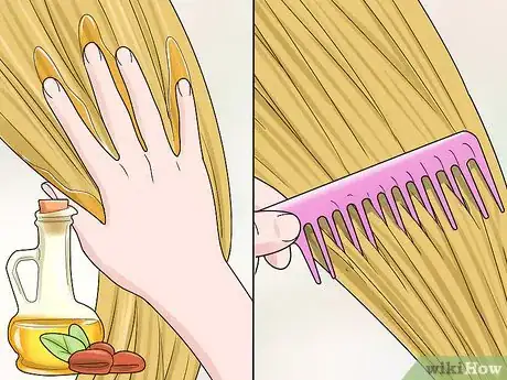 Image titled Take Care of Synthetic Hair Extensions Step 20