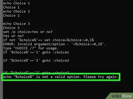 Image titled Create Options or Choices in a Batch File Step 16