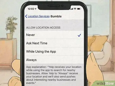 Image titled Change Location on Bumble Step 5