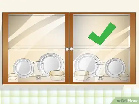 Image titled Decorate Kitchen Cabinets with Glass Doors Step 5