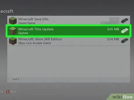 Image titled Change Your Minecraft Xbox 360 Edition Update Step 6