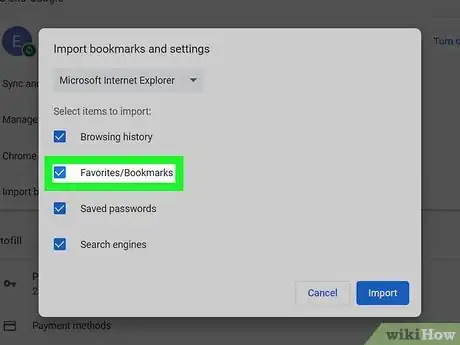 Image titled Transfer Favorites from Internet Explorer to Google Chrome Step 5