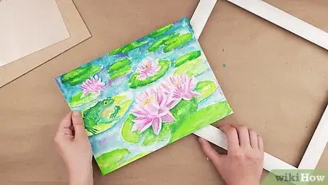 Image titled Paint Lilies, Lily Pads and Frogs in Watercolor Step 16