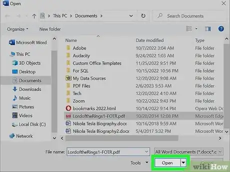 Image titled Open PDF in Word Step 5