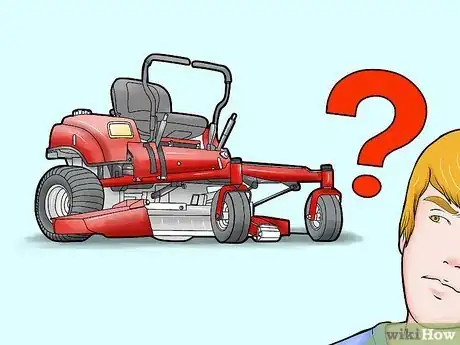 Image titled Operate a ZTR Lawnmower Step 1