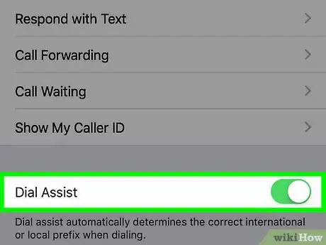 Image titled Enable Dial Assist on an iPhone Step 3