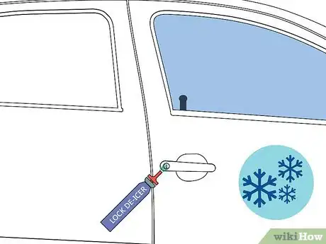 Image titled De Ice a Car Lock Step 1