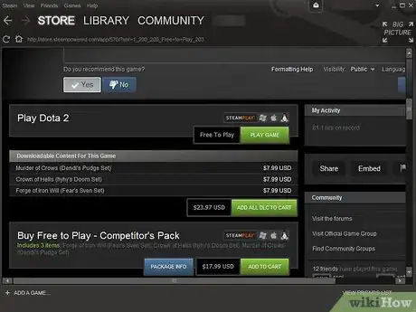 Image titled Download PC Games with Steam Step 7