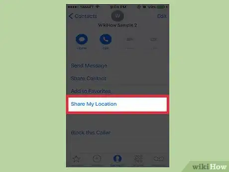 Image titled Share Your Location on an iPhone Step 14
