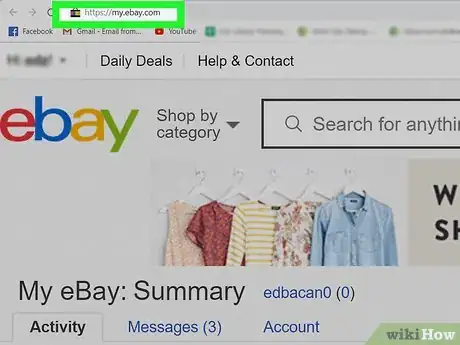 Image titled Pay eBay Fees Step 1