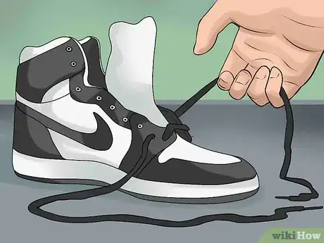 Image titled Get Squeaks Out of Air Jordan Sneakers Step 2