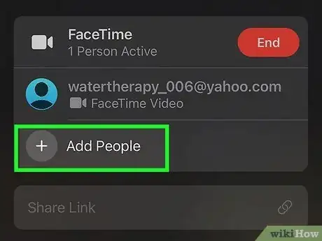 Image titled Add Someone to a FaceTime Call on iPhone or iPad Step 2