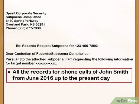 Image titled Subpoena Phone Records Step 5