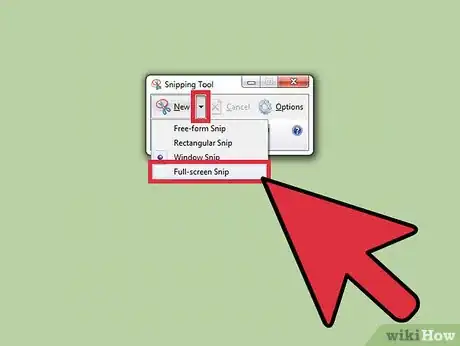 Image titled Take a Screenshot with the Snipping Tool on Microsoft Windows Step 11