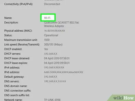 Image titled Configure a Static Internet Protocol (IP) Address on a Computer Step 5