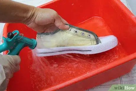 Image titled Bleach Colored Canvas Shoes Step 11