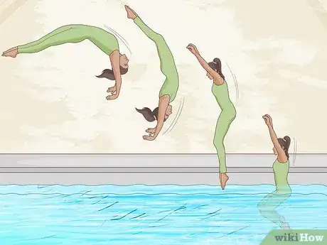 Image titled Back Dive Step 16