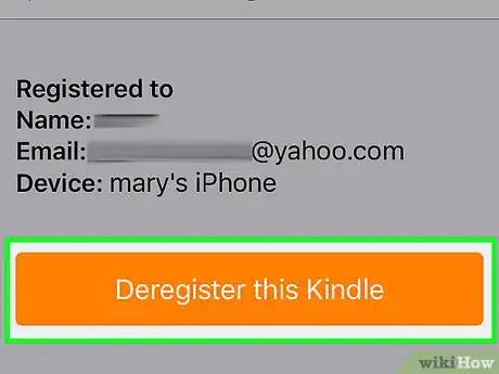 Image titled Sign Out of the Kindle App Step 5