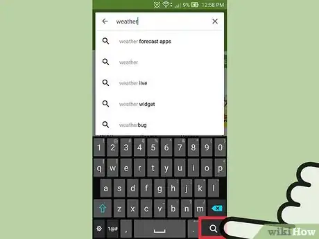 Image titled Get a Weather Widget on Android Step 4