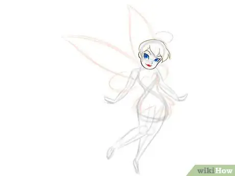 Image titled Draw Tinkerbell Step 12