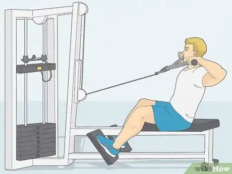 Image titled Do a Seated Cable Row Step 12