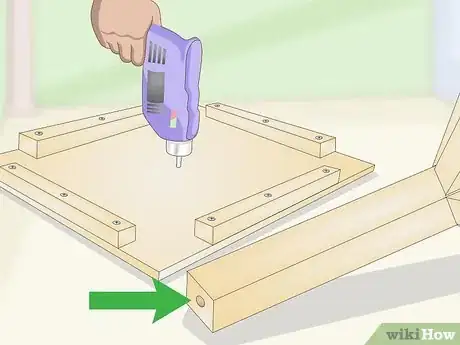 Image titled Build a Bird Table Step 14