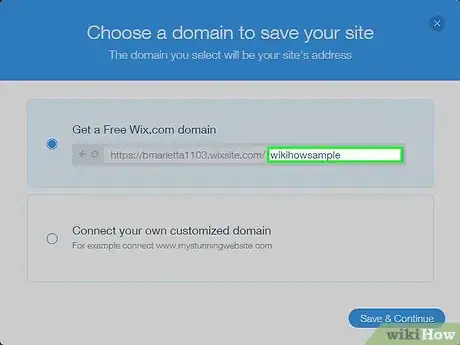 Image titled Make a Free Website Using Wix Step 8