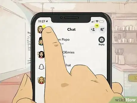 Image titled What Does the Yellow Dot Mean on Snapchat Step 6