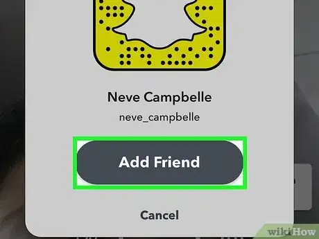 Image titled Add Friends on Snapchat Step 20