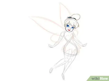 Image titled Draw Tinkerbell Step 14