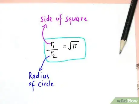 Image titled Determine a Square and Circle of Equal Area Step 6