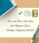 Address Wedding Invitations to a Family