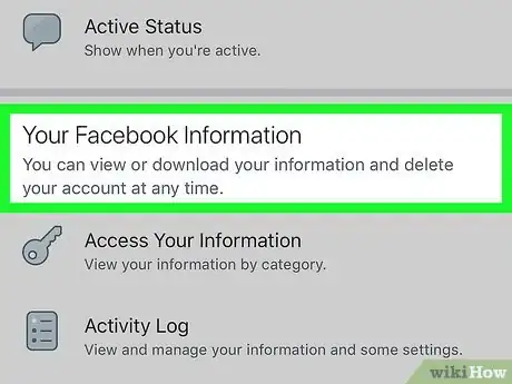 Image titled Download Your Facebook Data Step 15