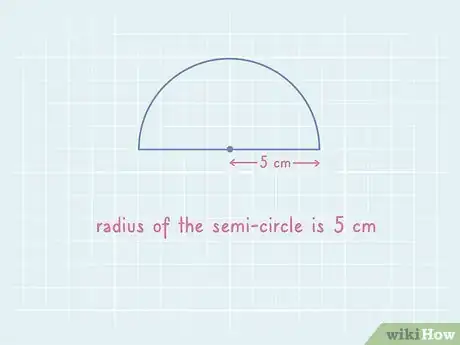 Image titled Find the Area of a Semicircle Step 1