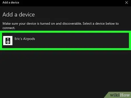 Image titled Connect Airpods to an HP Laptop Step 6