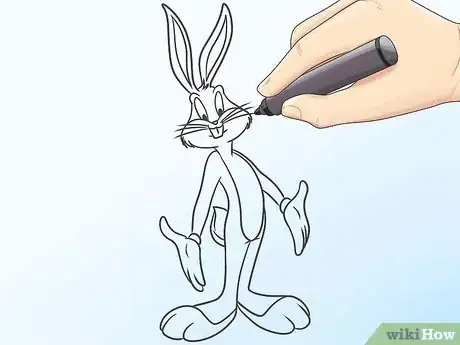 Image titled Draw Bugs Bunny Step 10