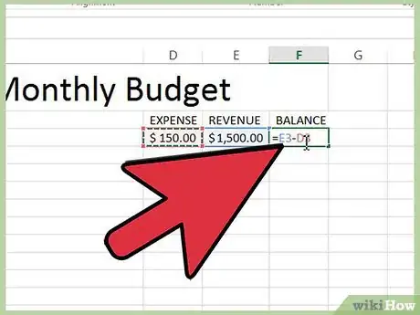 Image titled Track your Bills in Microsoft Excel Step 9