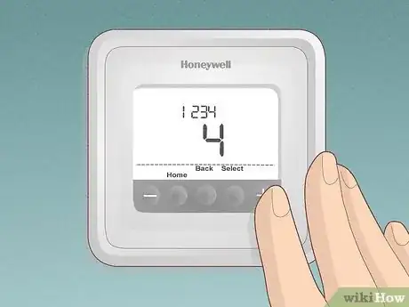 Image titled Unlock Honeywell Thermostat Step 2